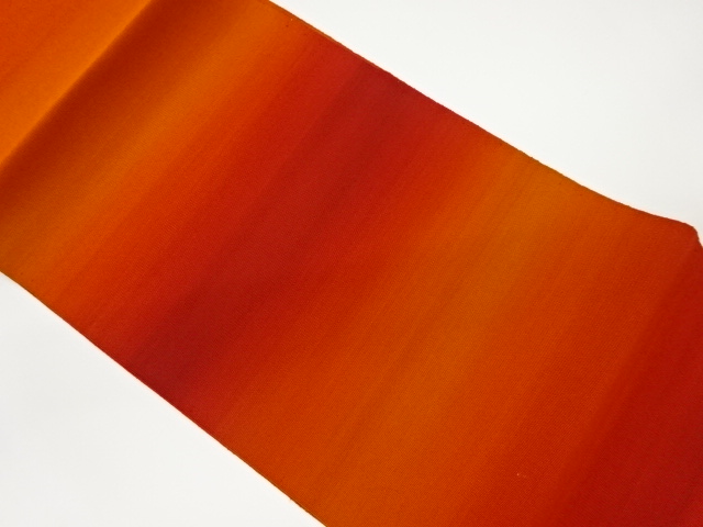 JAPANESE KIMONO / VINTAGE NAGOYA OBI / TSUZURE / WOVEN ABSTRACT STRIPE